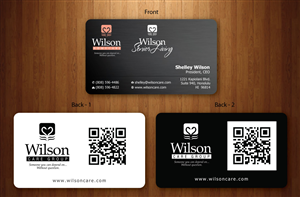 Business Card Design by Sbss for Wilson Care Group | Design: #1708777