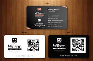 Business Card Design by Sbss for Wilson Care Group | Design: #1708778