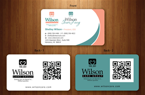 Business Card Design by Sbss for Wilson Care Group | Design: #1708789