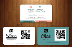 Business Card Design by Sbss for Wilson Care Group | Design: #1708790