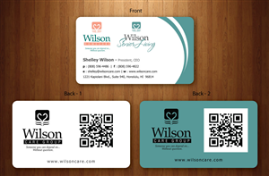 Business Card Design by Sbss for Wilson Care Group | Design: #1708799