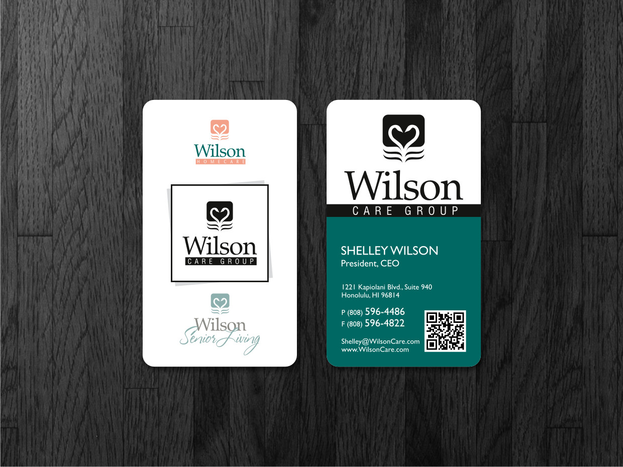 Business Card Design by Atvento Graphics for Wilson Care Group | Design #1709269