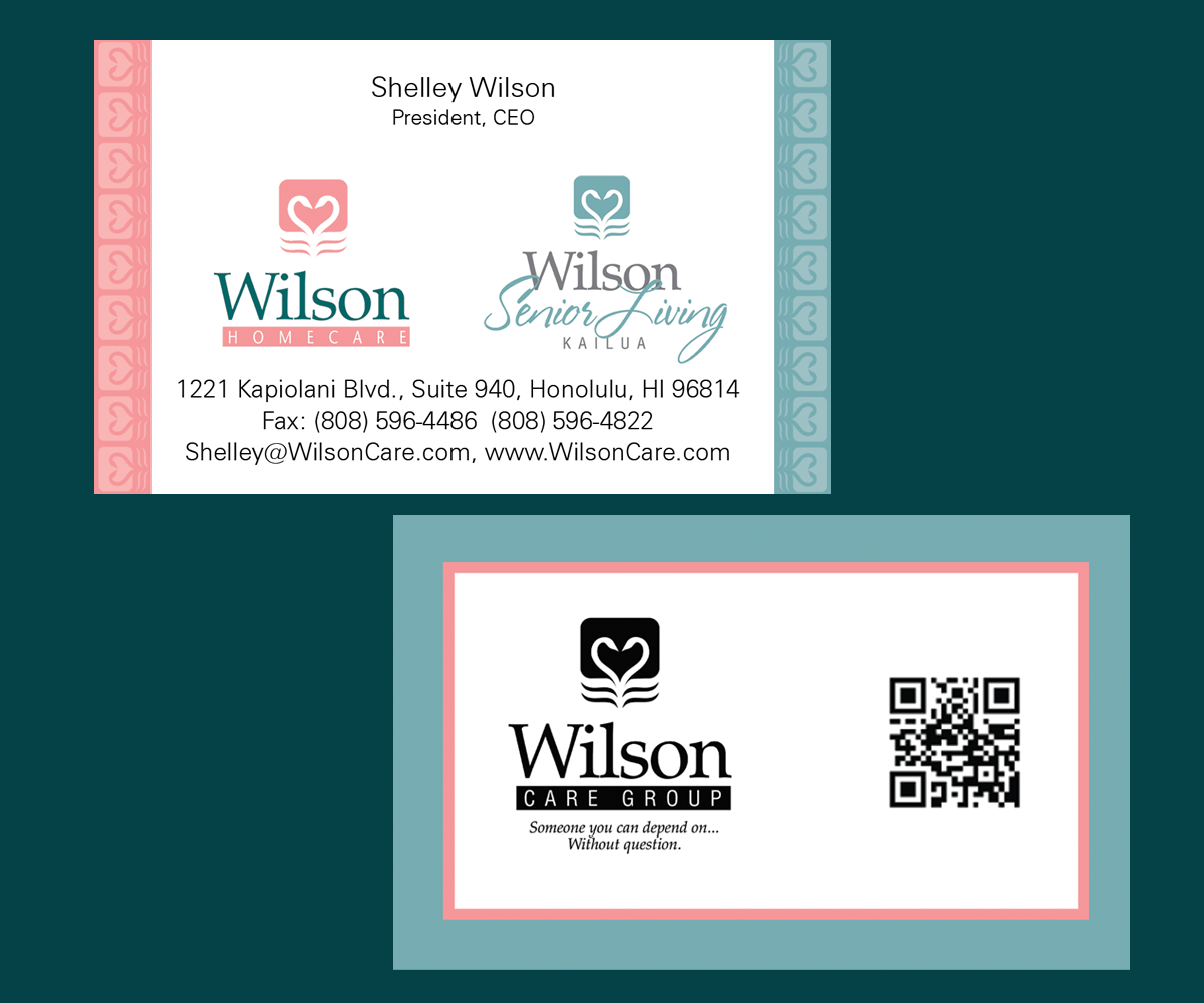 Business Card Design by bijuak for Wilson Care Group | Design #1704625