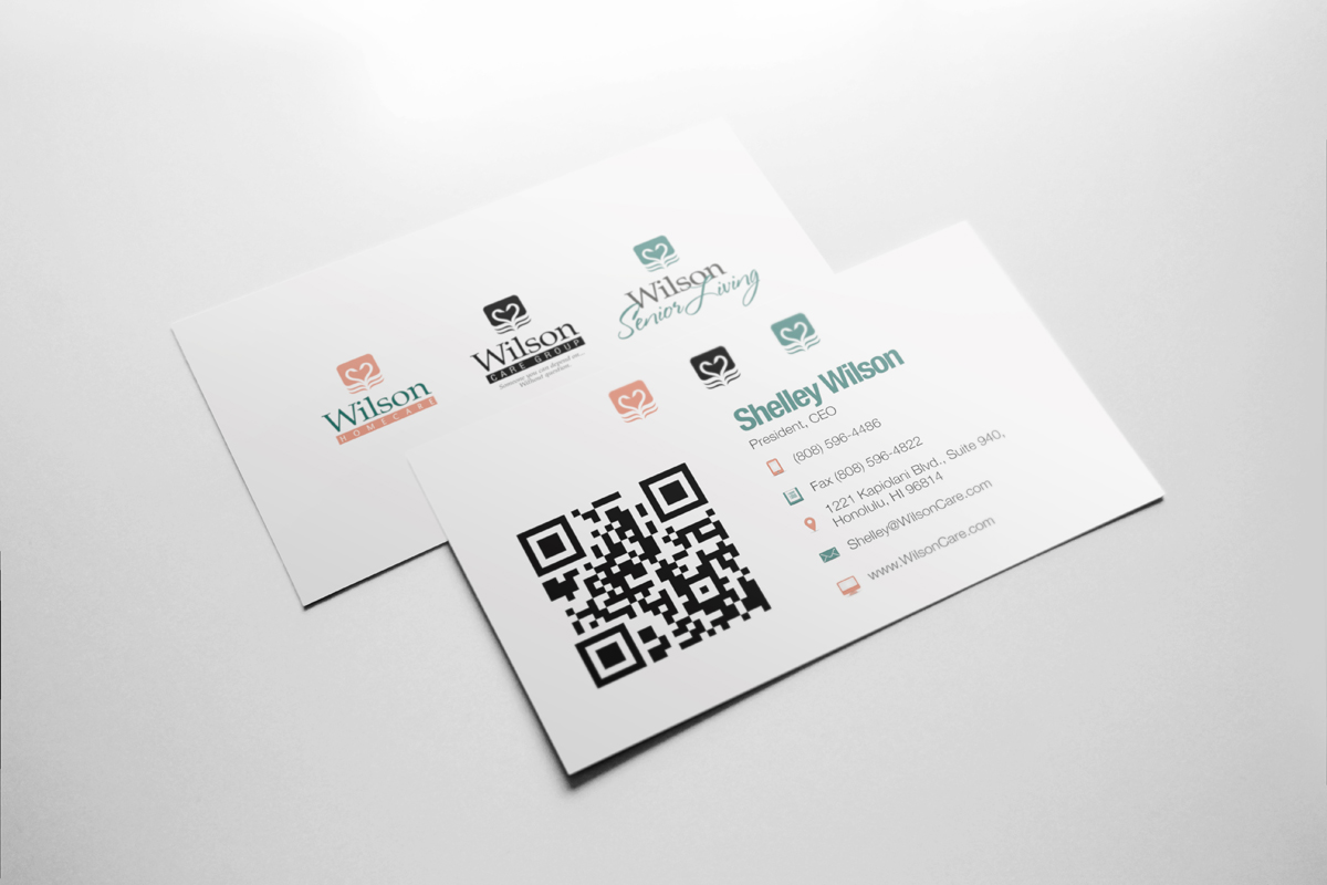 Business Card Design by Alexis for Wilson Care Group | Design #1719028