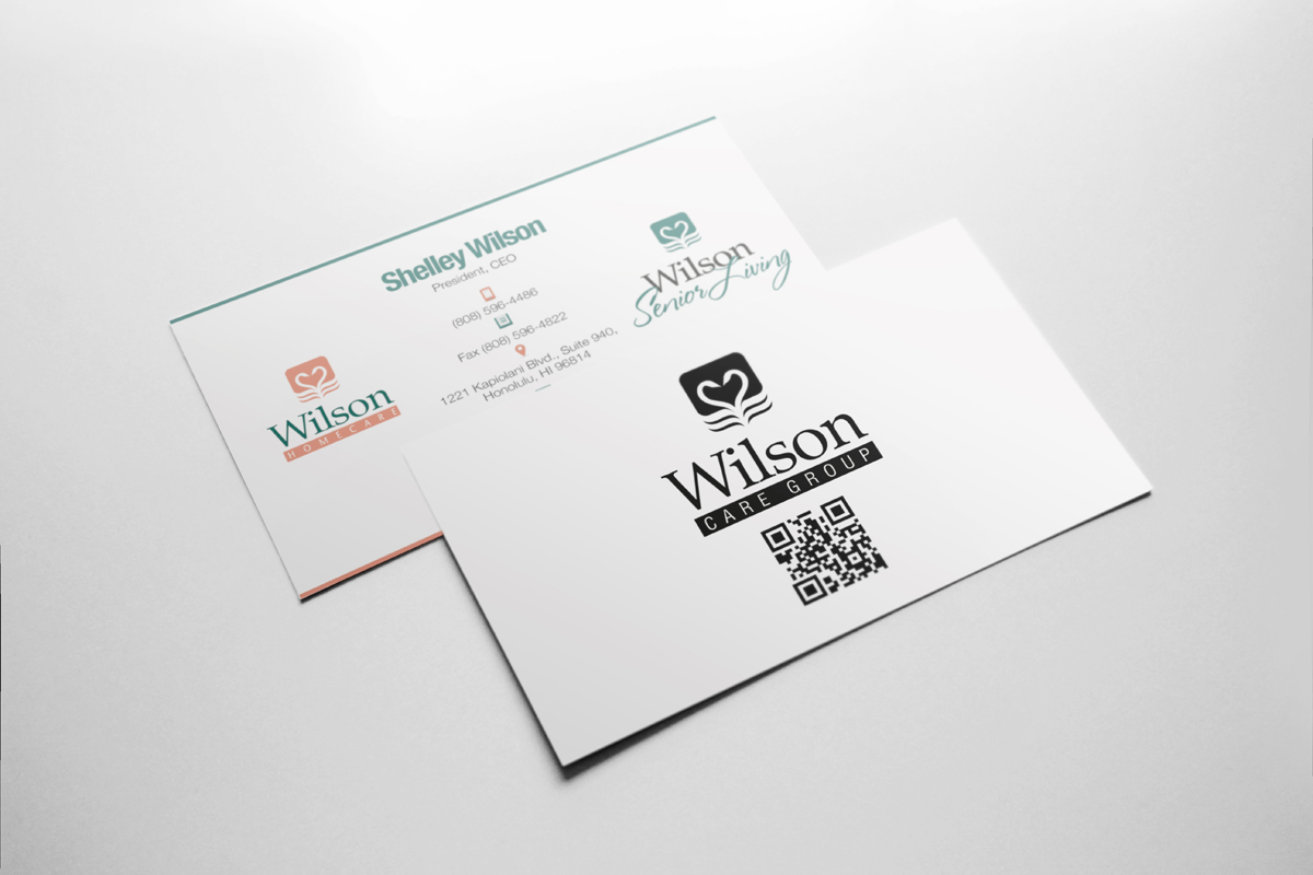 Business Card Design by Alexis for Wilson Care Group | Design #1719031