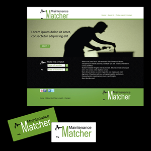 Logo Design by Wigmin for Maintenance Matcher | Design #1705210