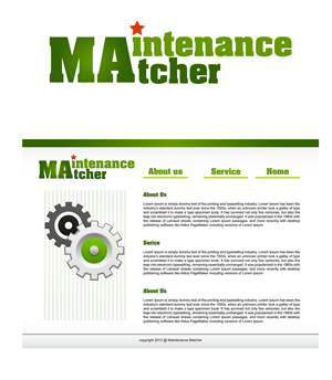 Diseño de Logo por ramesh chandramohan para Maintenance Matcher | Diseño: #1708204