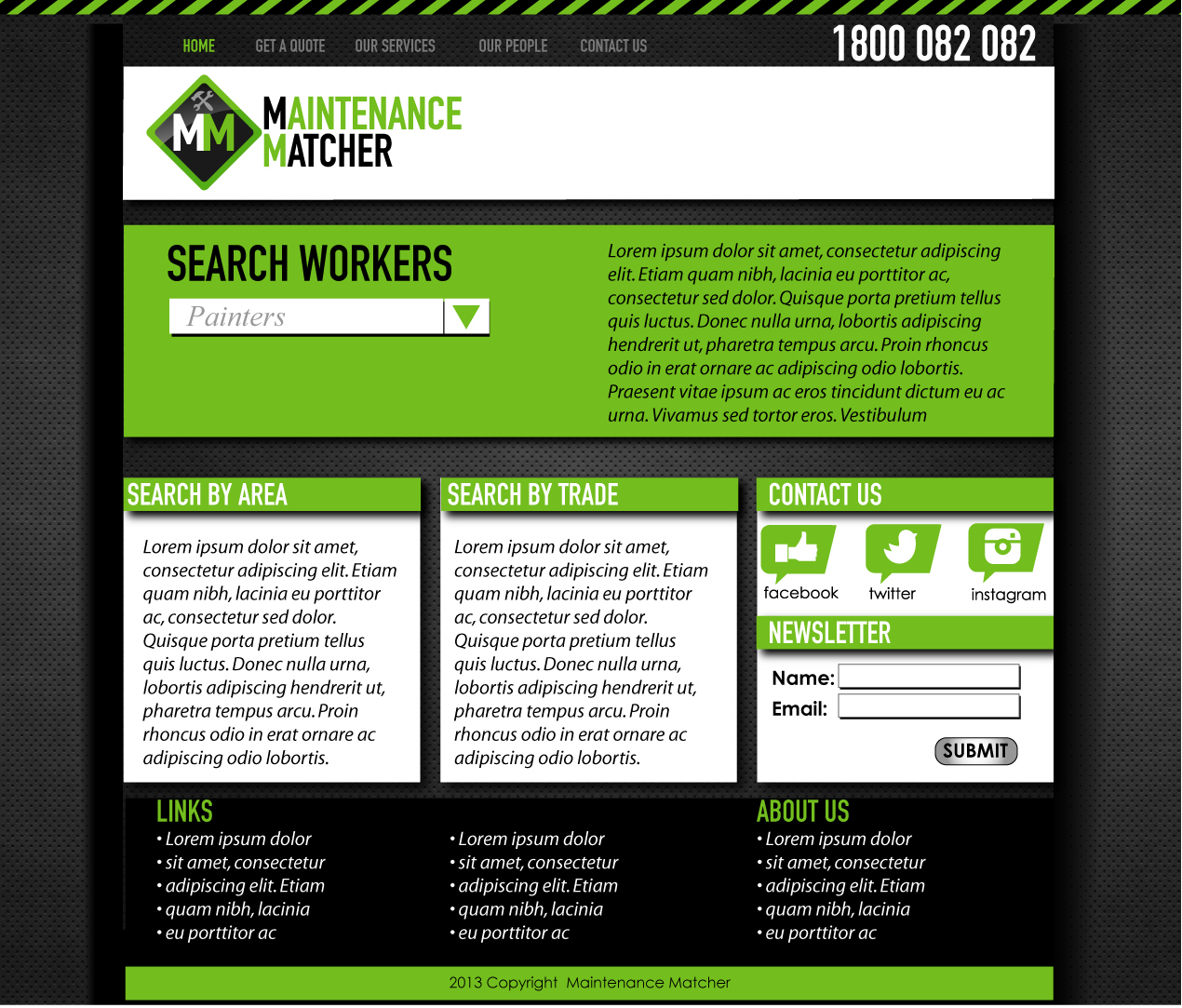 Diseño de Logo por mygraphicsguy para Maintenance Matcher | Diseño #1724041