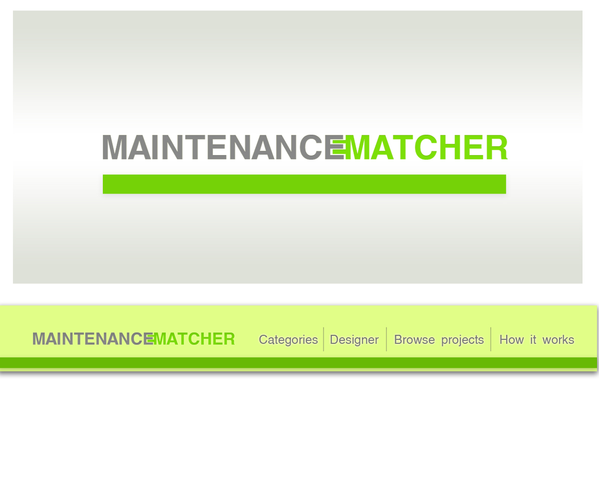 Logo-Design von polj designs für Maintenance Matcher | Design #1705187