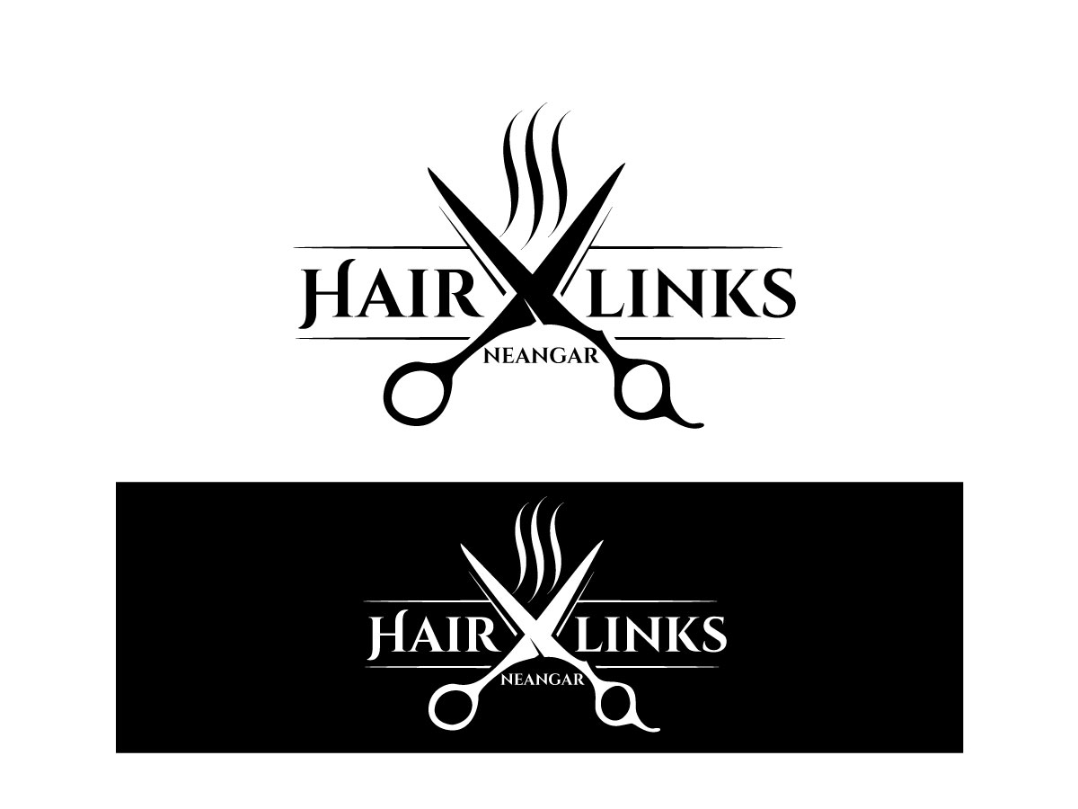 Logo Design by C1 Media for Hairlinks Neangar | Design #6528700