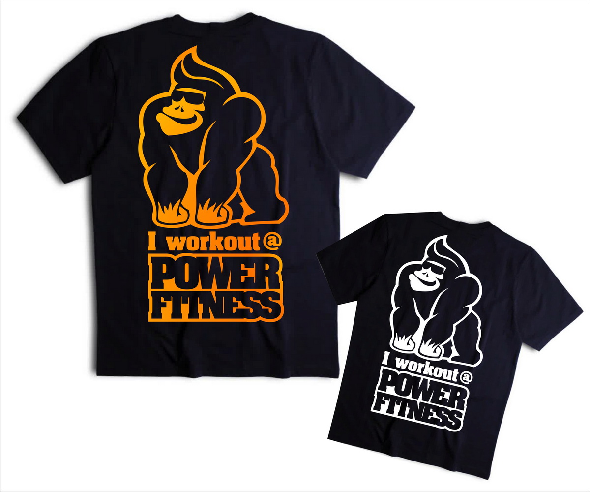 T-shirt Design by hamkur for 24/7 Power Fitness Maddington | Design #6589329