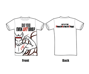 T-shirt Design by CosmicStain for 24/7 Power Fitness Maddington | Design: #6602533