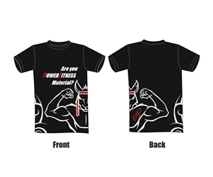 T-shirt Design by CosmicStain for 24/7 Power Fitness Maddington | Design: #6602553