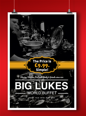 Poster Design by ALSADESIGN for Urban Buffet Ltd | Design: #6563029