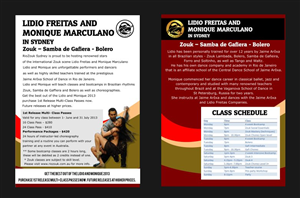Flyer Design by EKwan for Rio Zouk Sydney | Design: #1761886