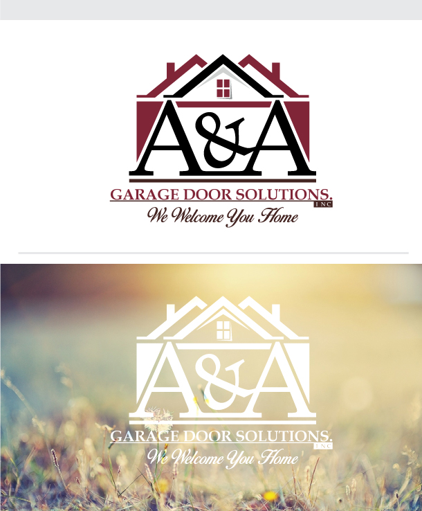 Diseño de Logo por ARTMD para A&A Garage Door Solutions, Inc. | Diseño: #6632680