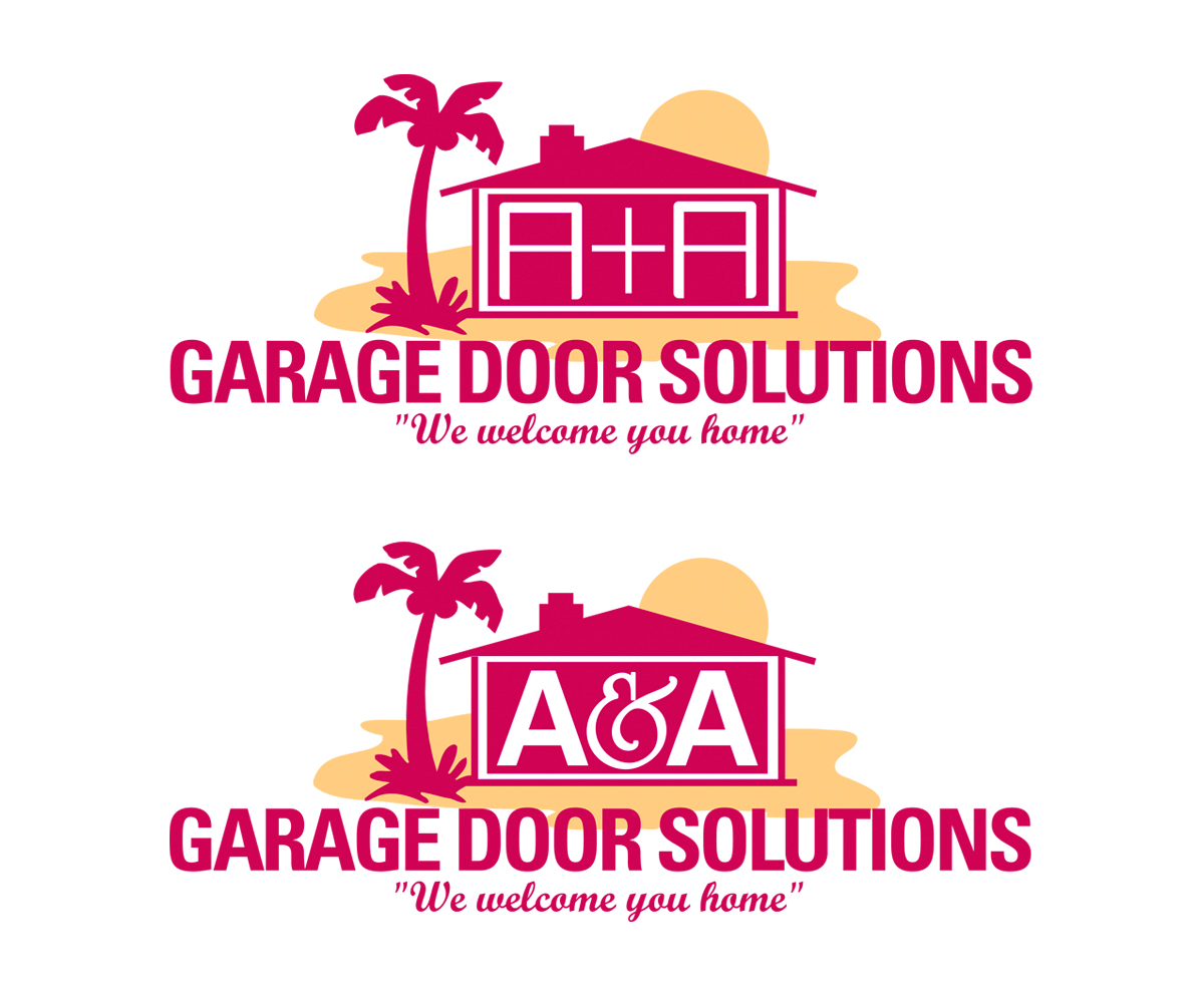 Logo Design by Hot Rod for A&A Garage Door Solutions, Inc. | Design #6538126