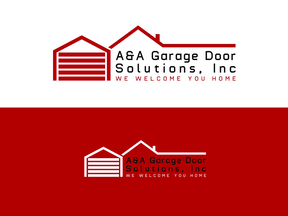 Diseño de Logo por protikrdesigner para A&A Garage Door Solutions, Inc. | Diseño #6548880