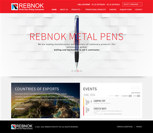 Web Design by A.D.S for Rover Writing Instruments | Design: #6575427