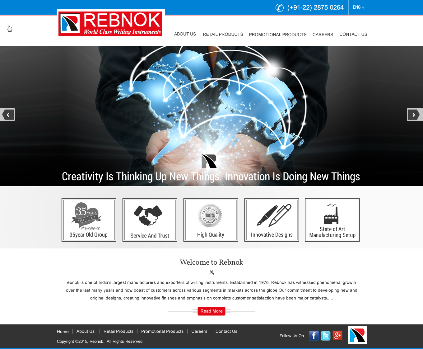 Web Design by HarmiDesigning for Rover Writing Instruments | Design #6553599