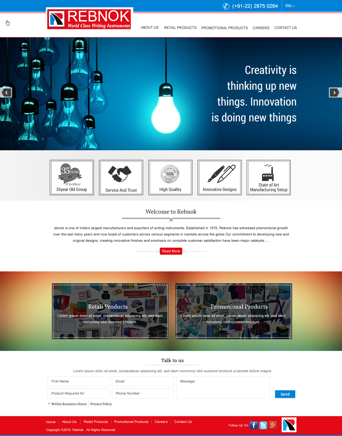 Web-Design von harmi_199 für Rover Writing Instruments | Design #6553730