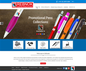 Web Design by HarmiDesigning for Rover Writing Instruments | Design: #6604931