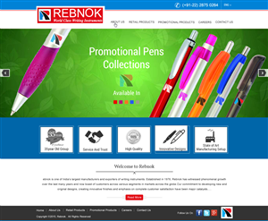 Web Design by HarmiDesigning for Rover Writing Instruments | Design: #6604936