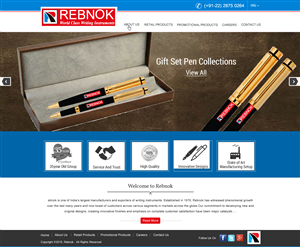 Web Design by HarmiDesigning for Rover Writing Instruments | Design: #6604947