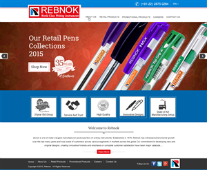 Web Design by HarmiDesigning for Rover Writing Instruments | Design: #6604966