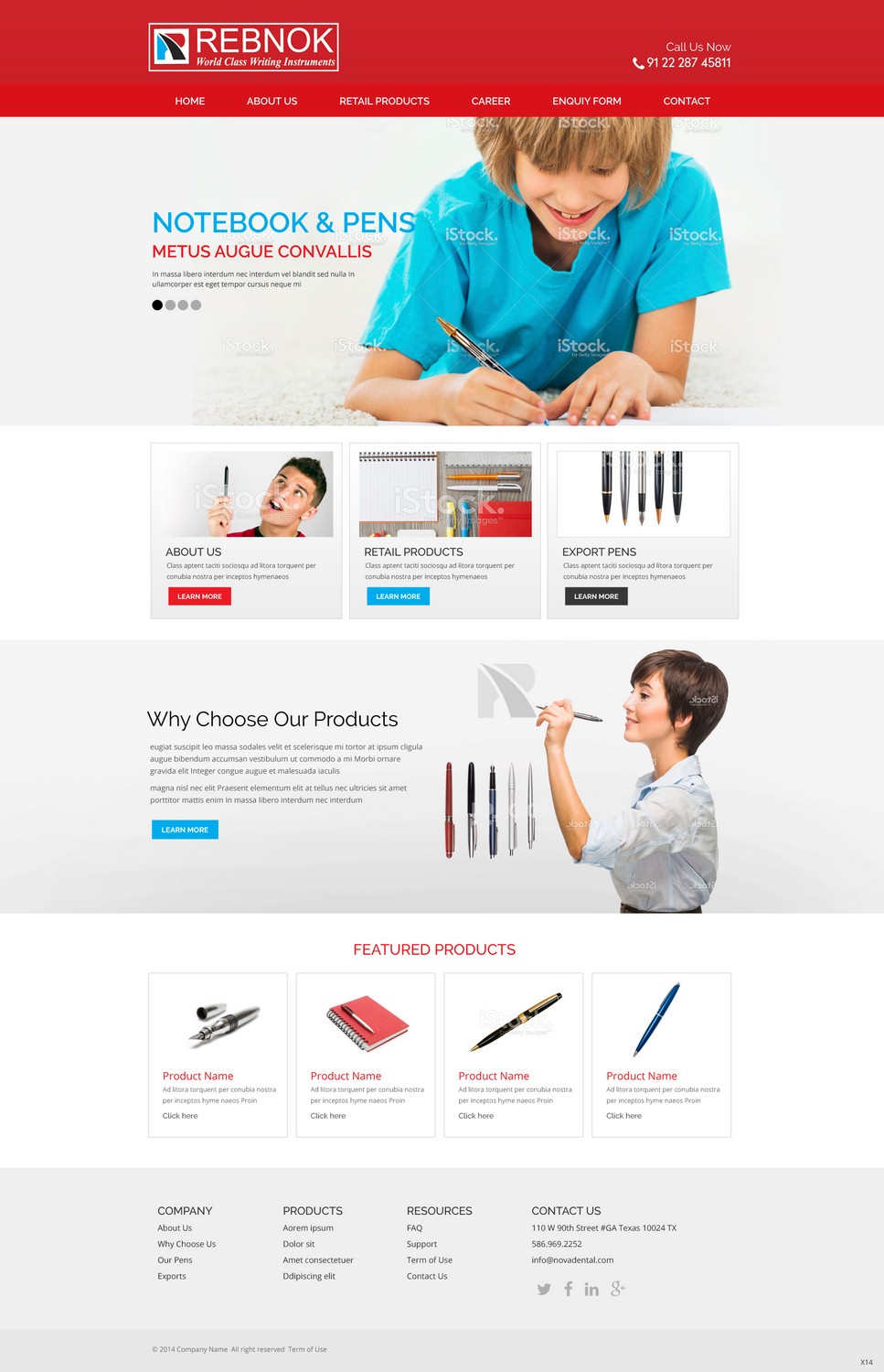 Web Design by pb for Rover Writing Instruments | Design #6533998