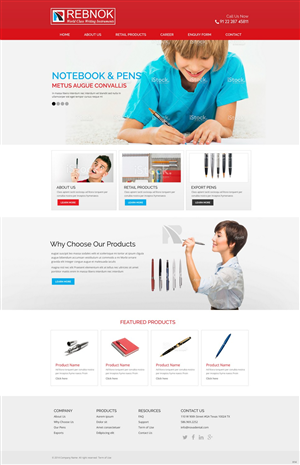 Web Design by pb for Rover Writing Instruments | Design: #6533998