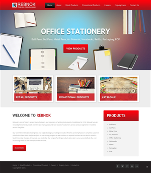 Web Design by pb for Rover Writing Instruments | Design: #6534361
