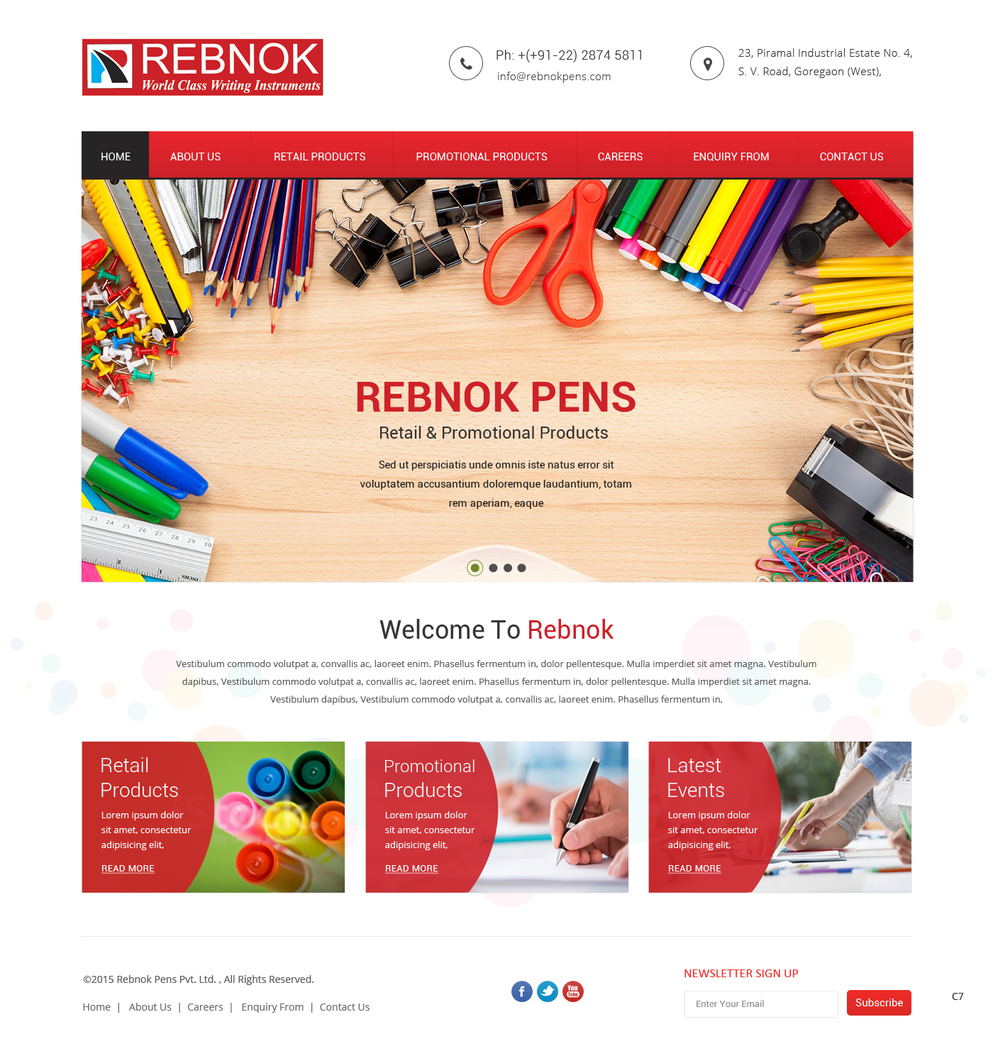 Diseño Web por pb para Rover Writing Instruments | Diseño #6543554