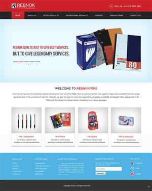 Web Design by pb for Rover Writing Instruments | Design: #6543556