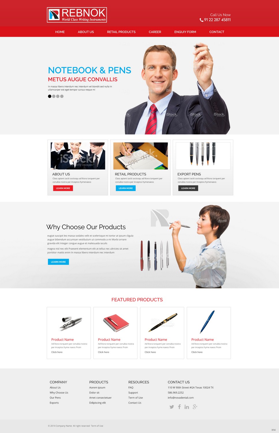 Web Design by pb for Rover Writing Instruments | Design #6552227