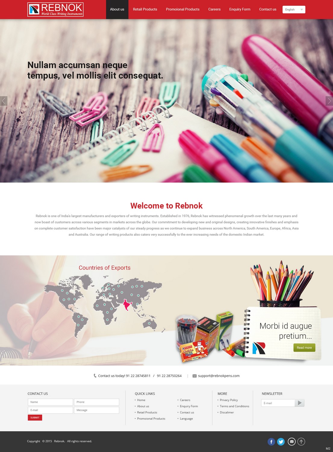 Web Design by pb for Rover Writing Instruments | Design #6555690