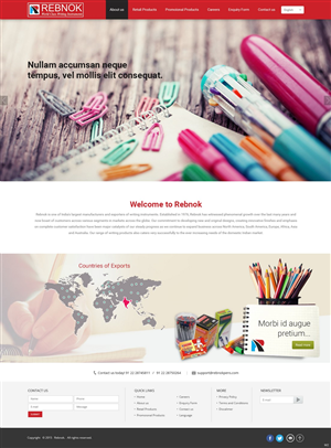 Web Design by pb for Rover Writing Instruments | Design: #6555690