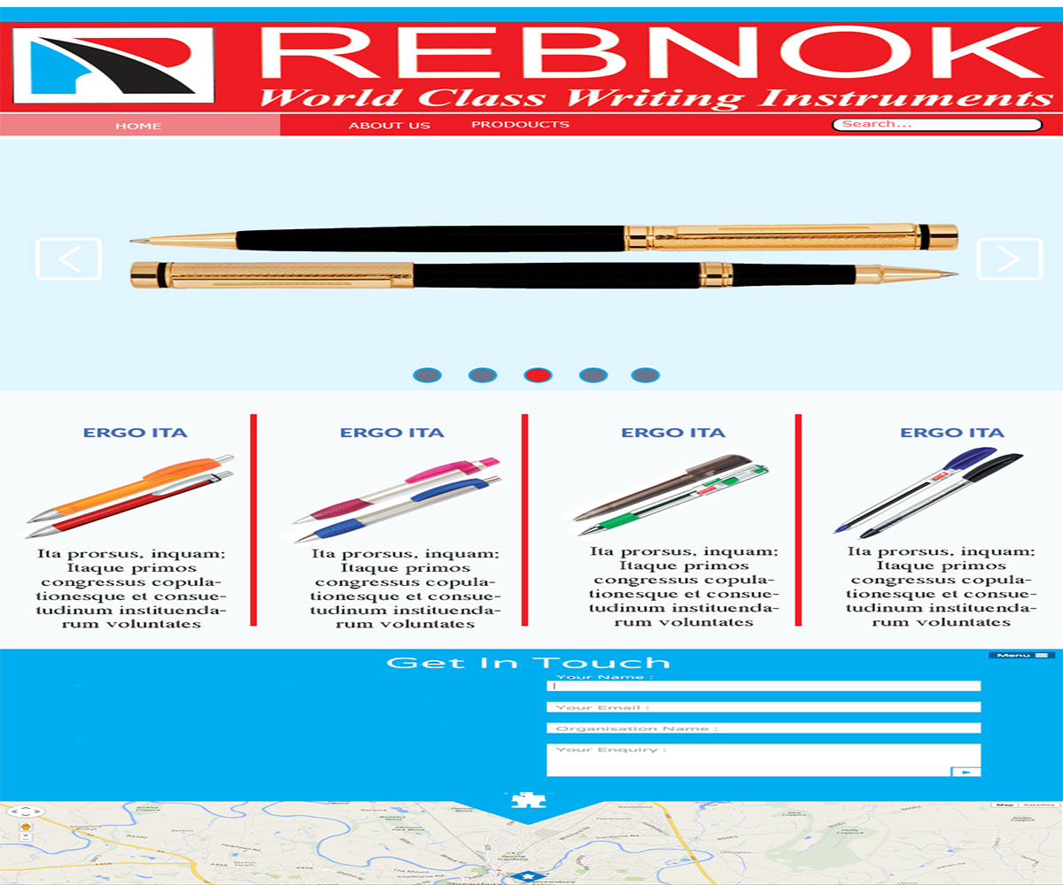 Web Design by Realkent for Rover Writing Instruments | Design #6614015