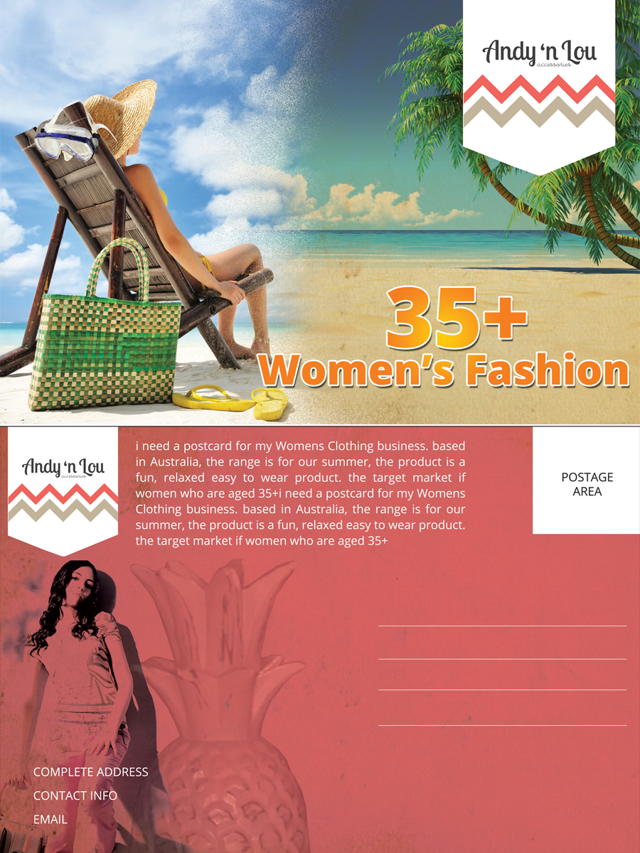 Postcard Design by roopaljain for this project | Design #6542562