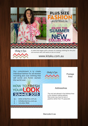 Postcard Design by DesignMarket for this project | Design #6564484
