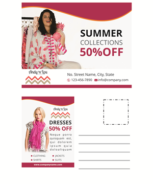 Postcard Design by milky_tut for this project | Design: #6554028