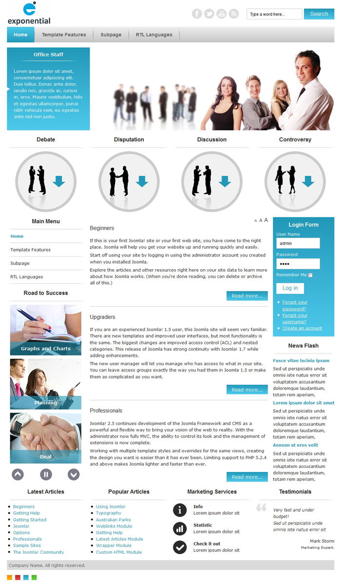 Diseño Web por Rosc para Exponential Group Pty. Ltd. | Diseño #1706717