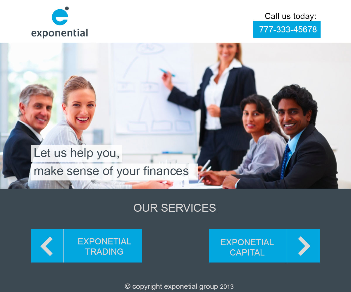Web Design by &amp; ampersand for Exponential Group Pty. Ltd. | Design #1715151
