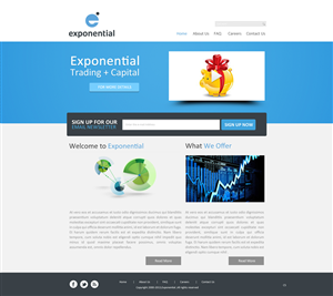 Diseño Web por pb para Exponential Group Pty. Ltd. | Diseño: #1710185