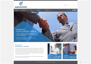 Diseño Web por pb para Exponential Group Pty. Ltd. | Diseño: #1710188