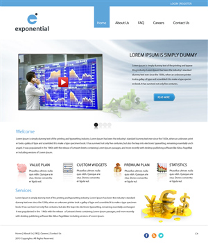 Diseño Web por pb para Exponential Group Pty. Ltd. | Diseño: #1718094