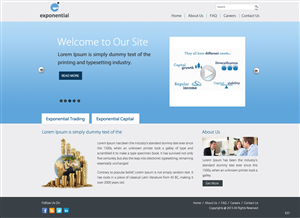Diseño Web por pb para Exponential Group Pty. Ltd. | Diseño: #1718097