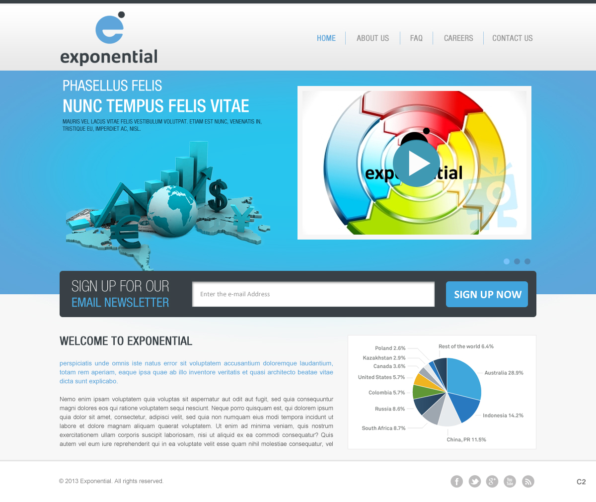 Diseño Web por pb para Exponential Group Pty. Ltd. | Diseño #1734038