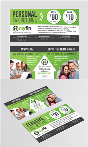 Flyer Design by ADApgs for Myfin Group Pty Ltd | Design #6532825