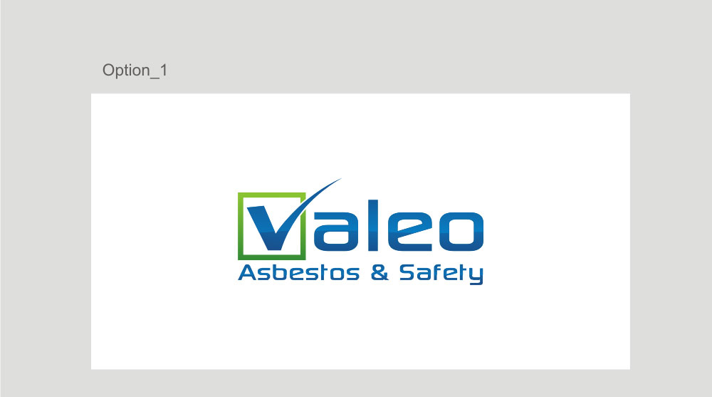 Diseño de Logo por ESolz Technologies para Valeo Asbestos & Safety | Diseño #1705313